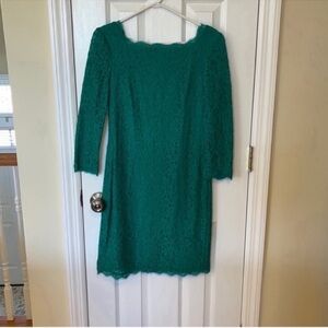 Like New Adrianna Papell Dress- Green, Size 6